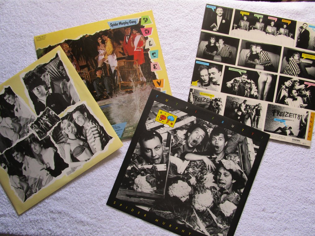Udo Lindenberg, Nina Hagen, Spider Murphy Gang - 9 Albums german rock incl. poster, booklets and more - Różne tytuły - Płyta winylowa - 1974 #1.3