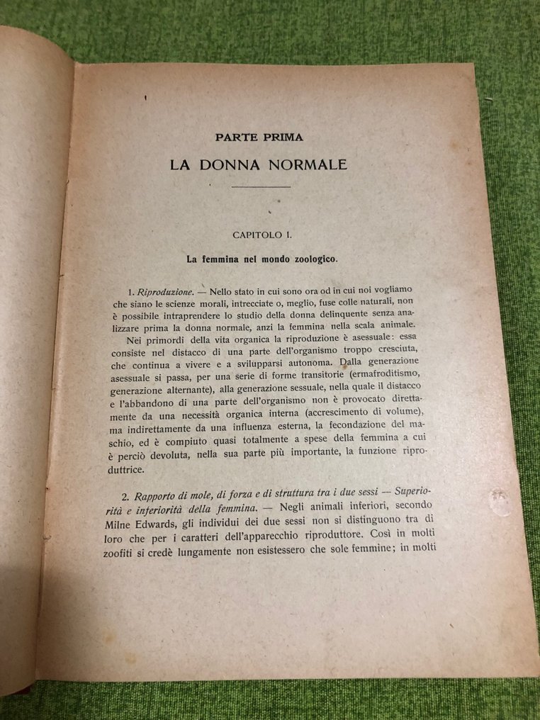 Cesare Lombroso e Ferrero Guglielmo - La donna delinquente - La prostituta/e la donna normale - 1923 #1.2
