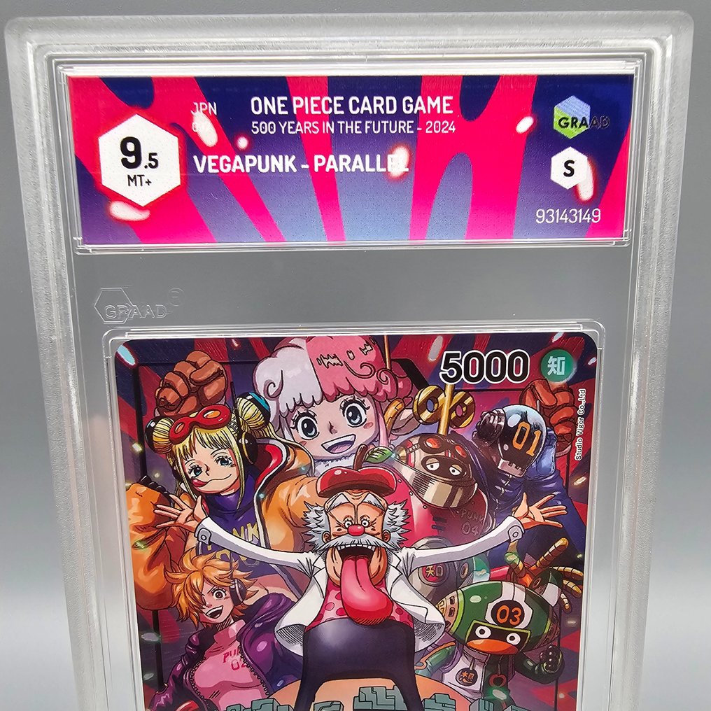 One Piece Graded card - Mosaico: Vegapunk (Parallel) OP07-097 L - Graad 9.5 #2.1