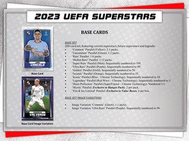 2023 - Topps - SuperStars - Messi -  Haaland - Bellingham - 1 Sealed box #1.3
