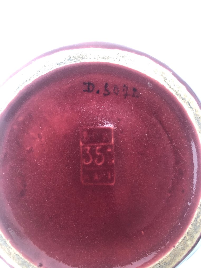 Boch Frères, Keramis - Ernest d'Hossche, Atelier Studio d'Art - Vaas - { - Keramiek #3.2