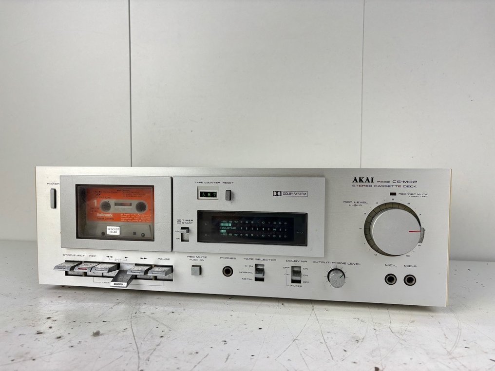 Akai - CS-M02 - 盒式录音机播放器 #3.1