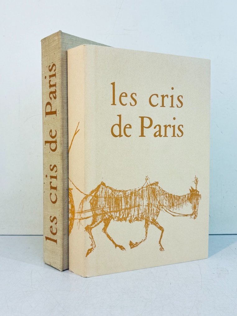 Signed; Lars Bo / Robert Giraud - Les Cris de Paris. Quinze eaux-fortes de Lars Bo [E.O 1/130] - 1961 #2.1