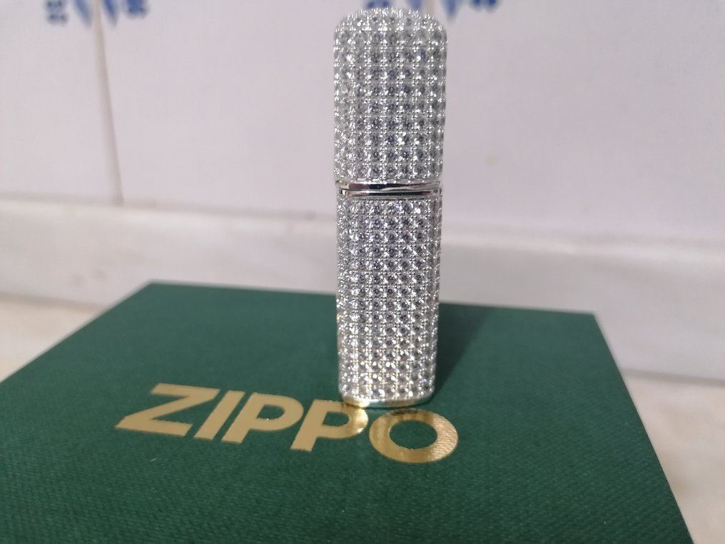 Zippo, Custom Zi Emblem Crystals - Luxury Limited & Special Edition - Mechero - Piedra (piedra mineral) #3.2
