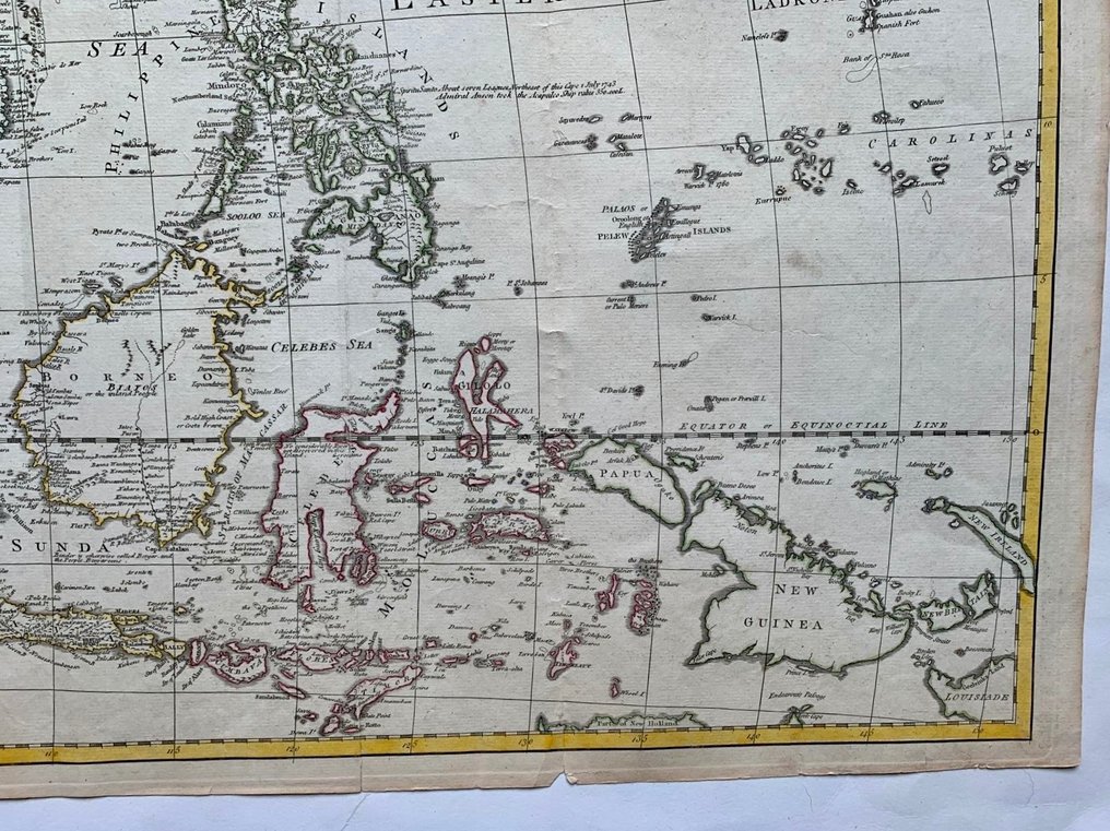 Asia, Map - Indonesia, India, Arbia; J.B. Bourguignon D'Anville - 1781-1800 #3.1