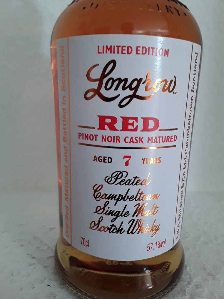 Longrow 7 years old - Red - Pinot Noir Cask Matured - Original bottling  - 70厘升 #1.2