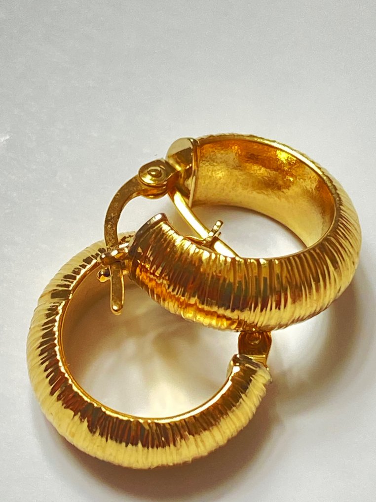 No Reserve Price - Earrings - 18 kt. Yellow gold #1.1