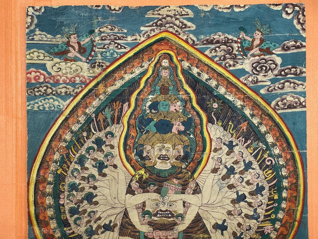 Thangka bouddhiste - Thangka - Nepal  (Ohne Mindestpreis) #1.3