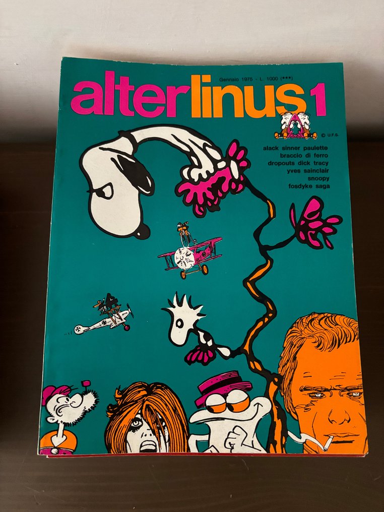 Alterlinus anni 1974-1975-1976 completi - serie completa - 36 Comic - Pierwsze Wydanie - 1974/1976 #2.2