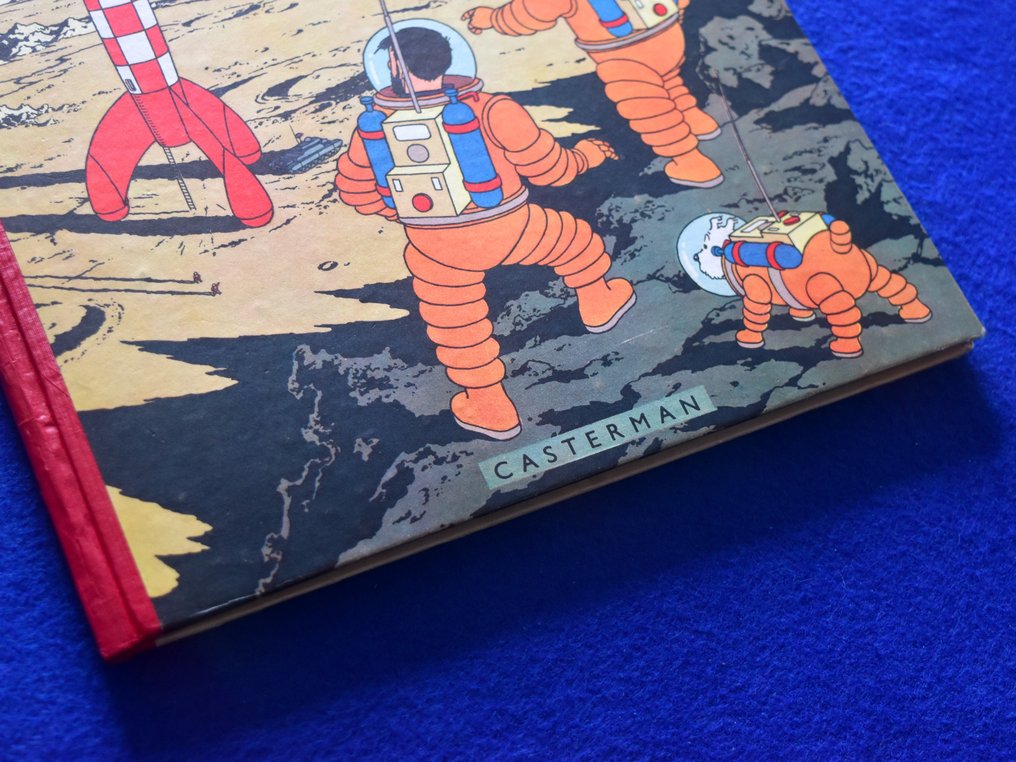 Tintin T17 - On a Marché sur la Lune (B11) - C - 1 Album - Primeira edição belga - 1954 #3.2