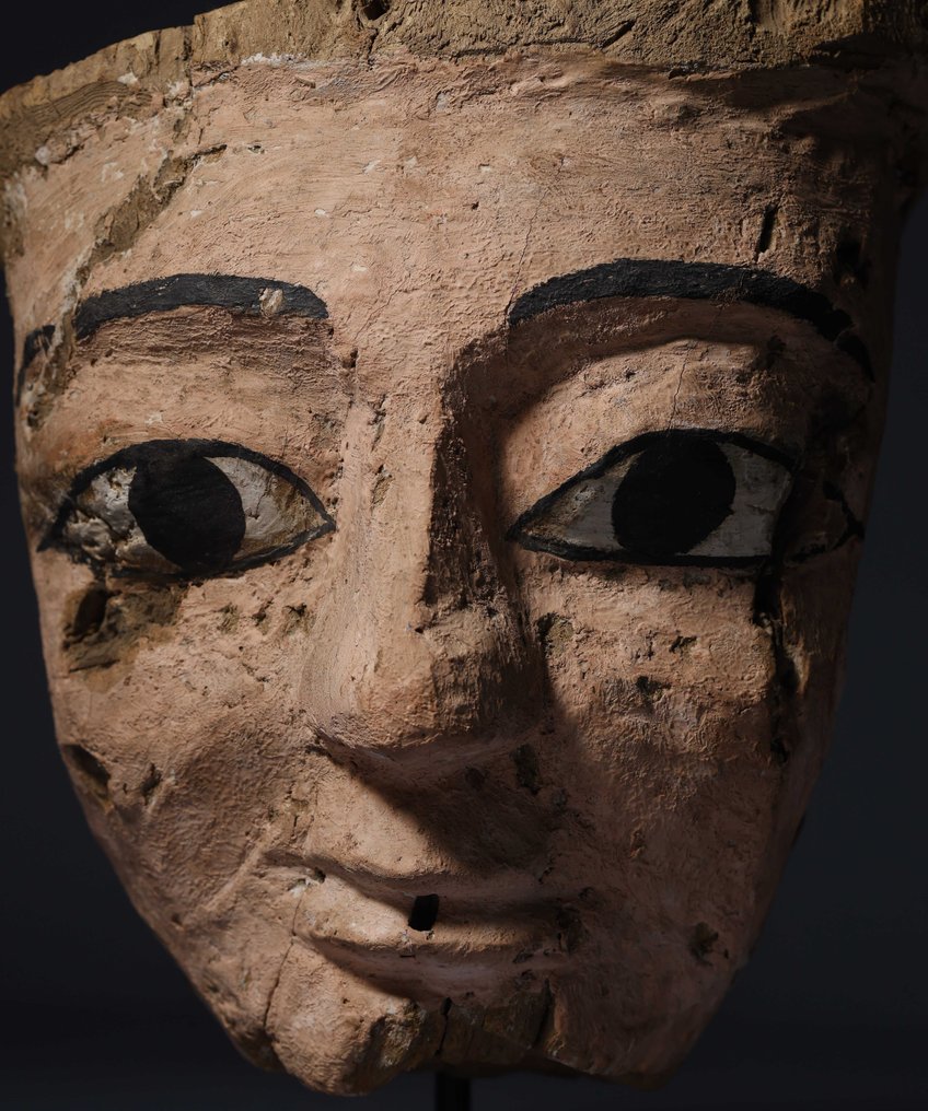 Antiguo Egipto Wooden mask - 23 cm #2.1