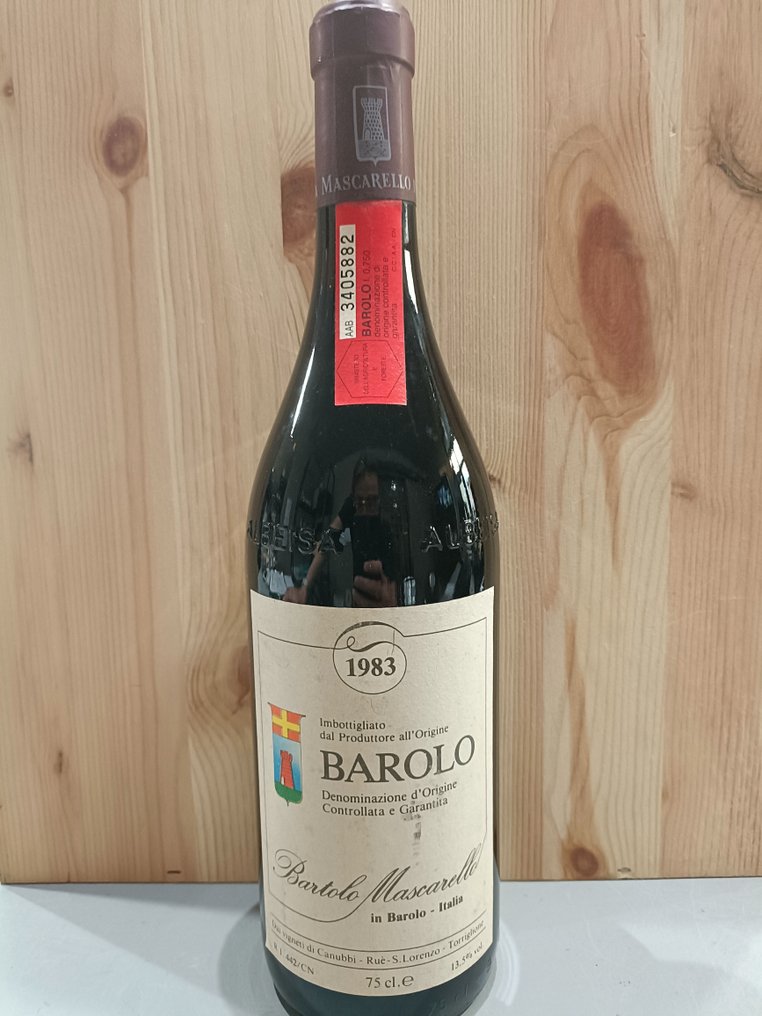 1983 Bartolo Mascarello - 皮埃蒙特 DOCG - 1 Bottle (0.75L) #1.1