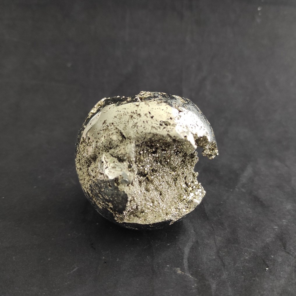 Pyrit Sfære - Højde: 7.3 cm- 510 g - (1) #2.1