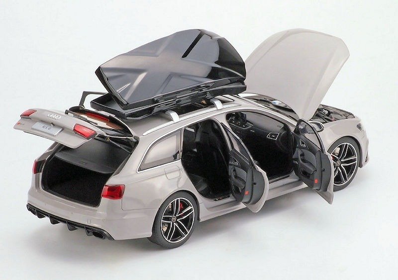 Wellr 1:18 - Αυτοκίνητο μοντελισμού - Audi RS6 C7 Avant incl. dakkoffer #2.1