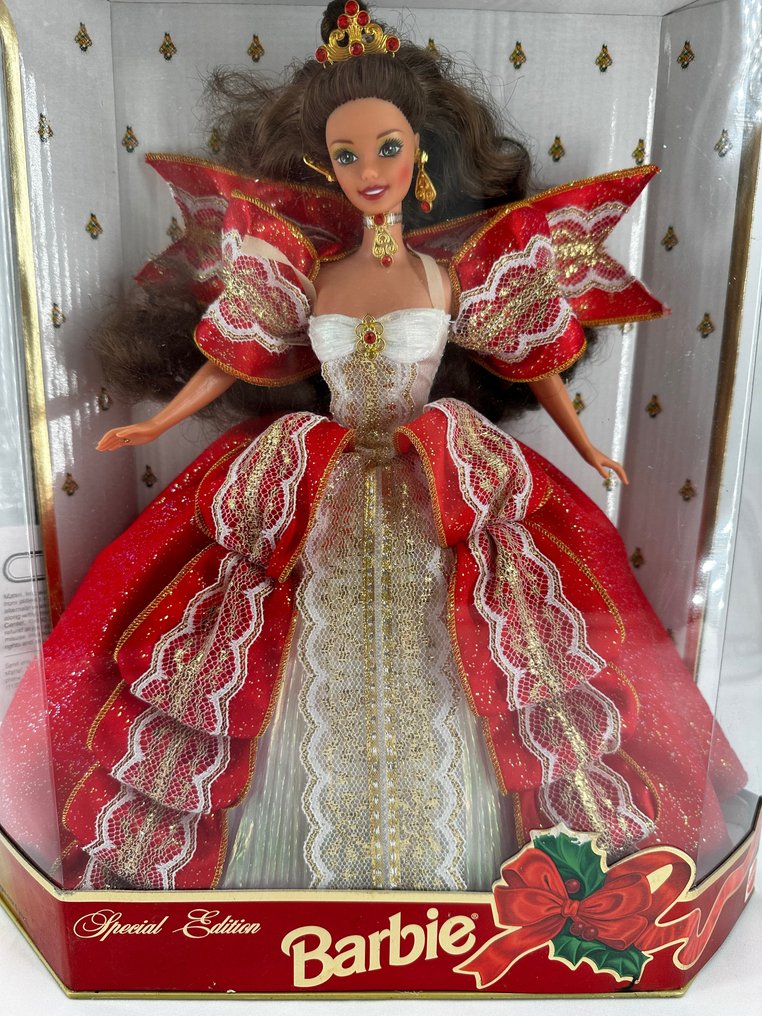 Mattel - 芭比娃娃 - Happy Holidays - 1997 - Special Edition - U.S. #1.0