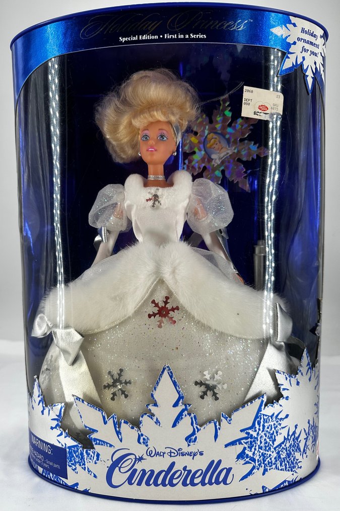Mattel  - 芭比娃娃 - Cinderella - Holiday Princess -  1996 - U.S. #1.1