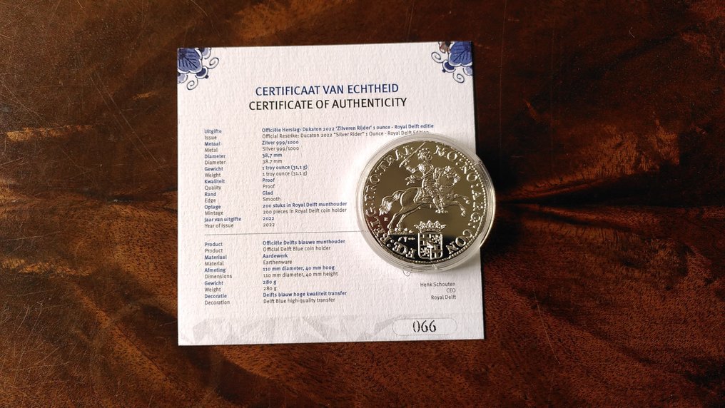 Nederland. Zilveren Rijder 2022, 1 Oz (Zonder minimumprijs) #4.3