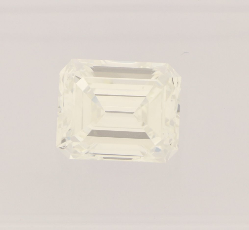 1 pcs Diamant  (Natürlich)  - 1.79 ct - Smaragd - H - VVS1 - HRD Antwerp #1.2