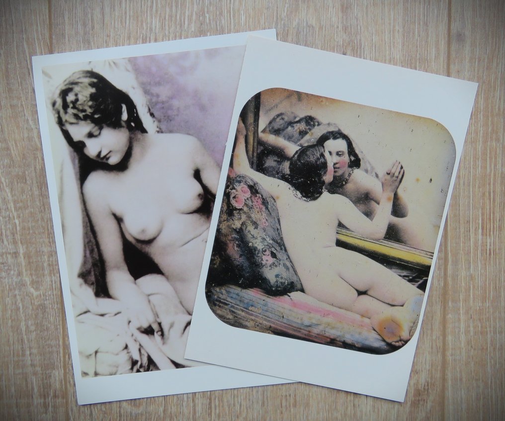 Reprodukcje pocztówek Wczesna fotografia erotyczna / La Belle Epoque Paryż około 1900 roku - Pocztówka (48) - 1994-1994 #1.1