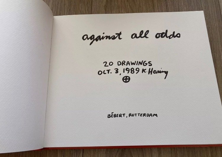 Keith Haring (1958-1990) - Against All Odds complete booklet 20 lithographs from 1990 #2.1