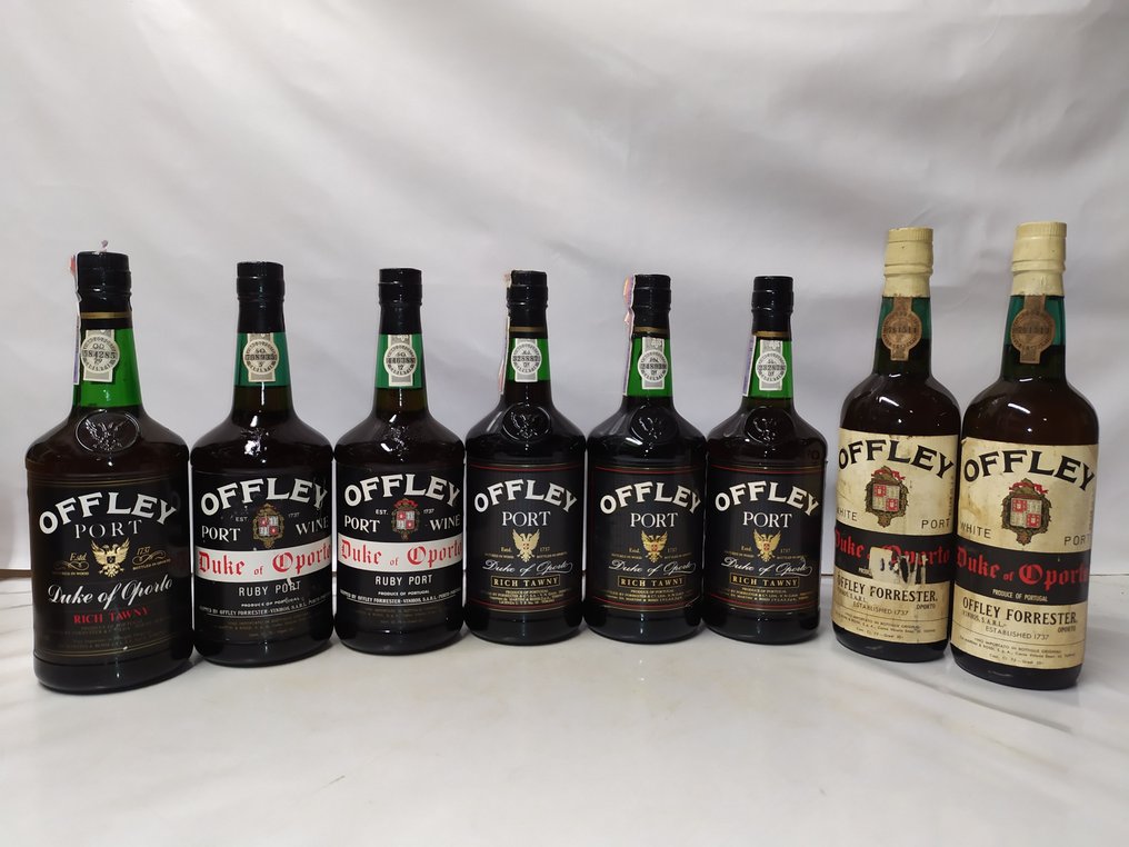 Offley Duke of Oporto: 4x Tawny, 2x Ruby & 2x White - Douro - 8 Bottles (0.75L) #1.1