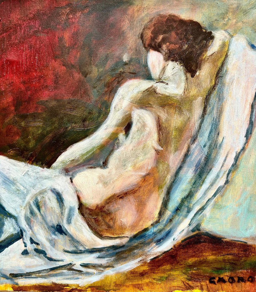 Gino Moro (1901-1977) - Nudo Femminile - NO RESERVE #3.1