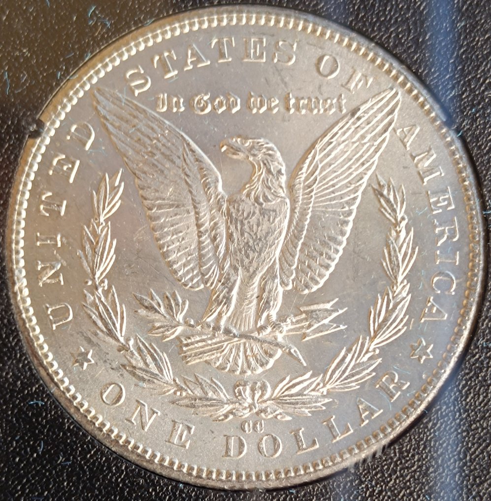 États-Unis. Morgan Dollar 1884-CC, GSA Carson City mint. Government case in box.  (Sans Prix de Réserve) #1.2