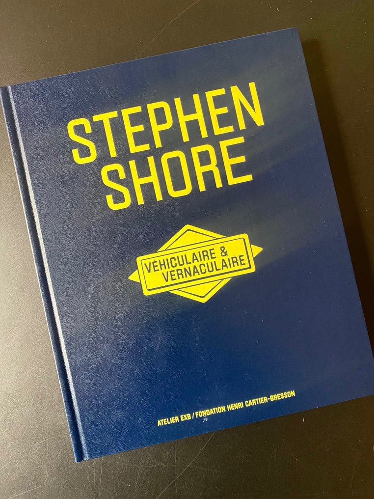 Signed; Stephen Shore - Véhiculaire & Vernaculaire - 2024 #1.1