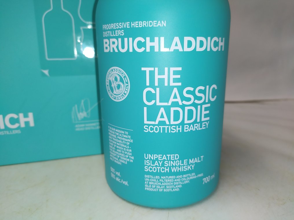 Bruichladdich - Classic Laddie - Gift Set with two Glasses - Original bottling  - b. 2017  - 700ml #3.2