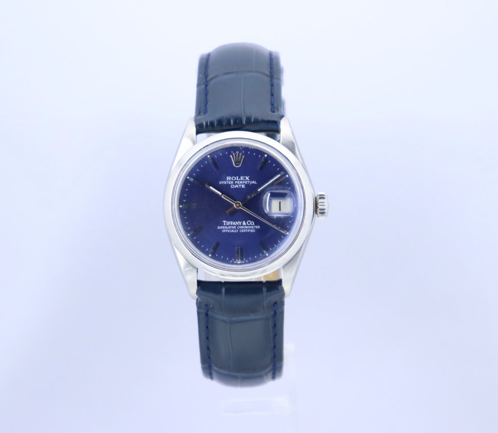 Rolex - Oyster Perpetual Date TIFFANY & CO. - Zonder Minimumprijs - 1500 - Unisex - 1960-1969 #2.1