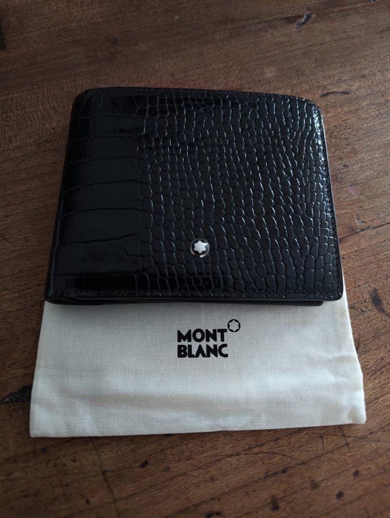Montblanc - Meisterstück Croco embossed Wallet 106017 - Tegnebog #1.1