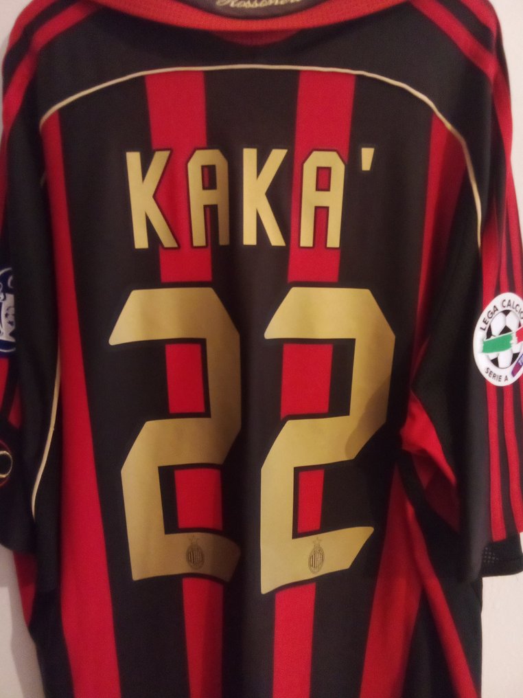 AC Milan - 意大利足球联盟 - Kakà - 2006 - 足球衫 #2.1