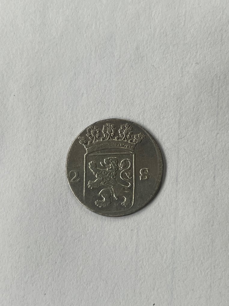 Nederland, Holland. 2 Stuiver 1765  (Zonder Minimumprijs) #1.2
