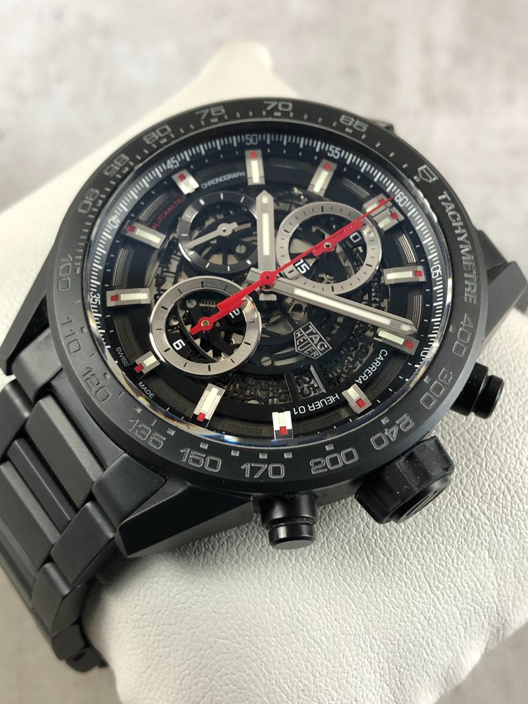 TAG Heuer Carrera Calibre Heuer 01 Skeleton Chronograpgh Automatic Ceramic CAR2090.BH0729 Men 2011 present Catawiki
