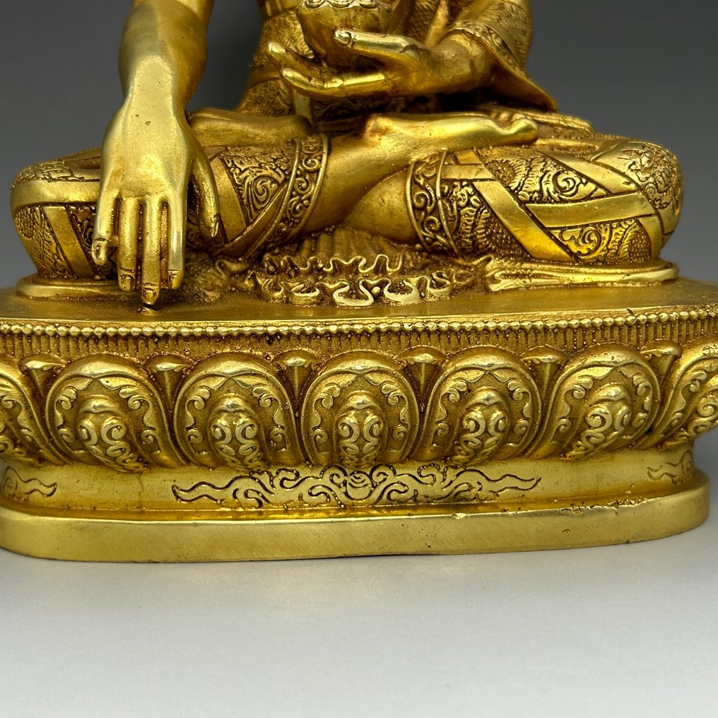 Buda Shakyamuni - Latón - Nepal - Siglo 21 #1.2