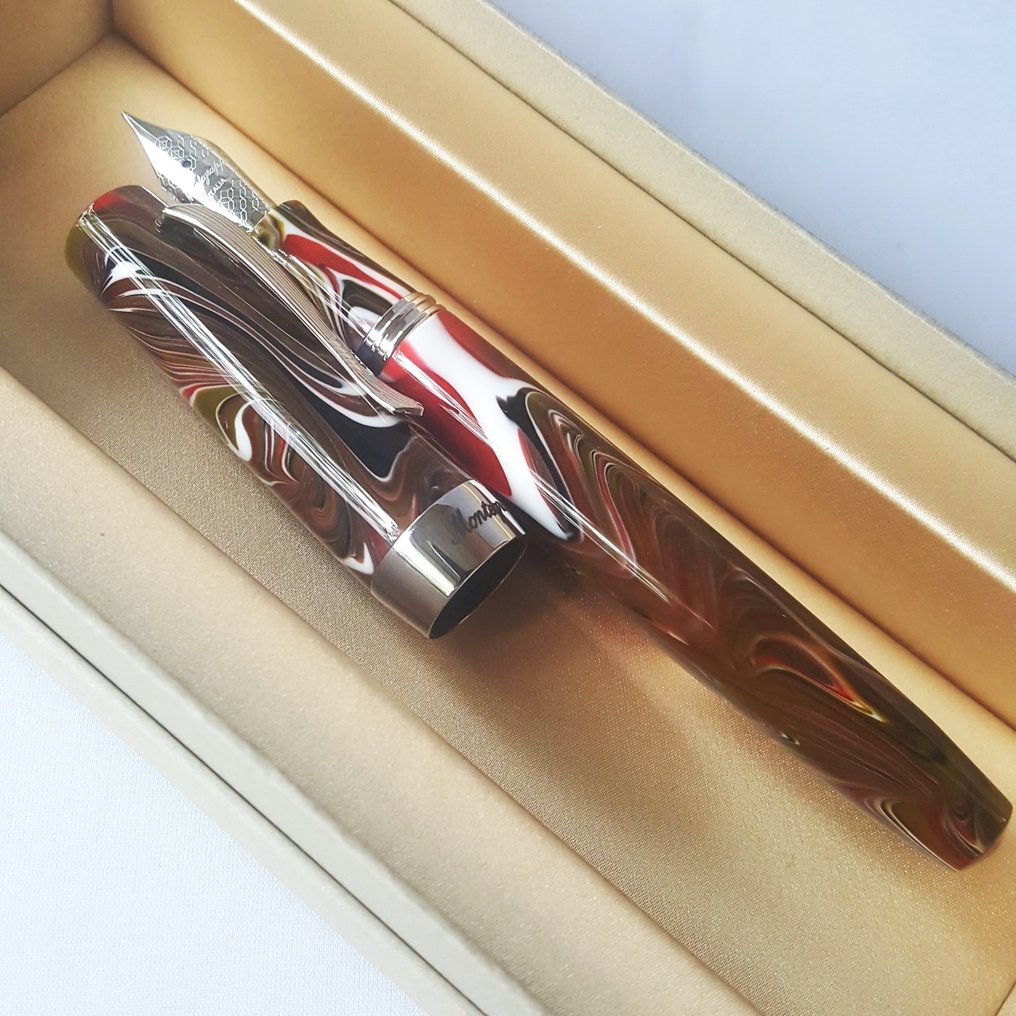 Montegrappa - Marble - Silver - New - 钢笔 #2.1