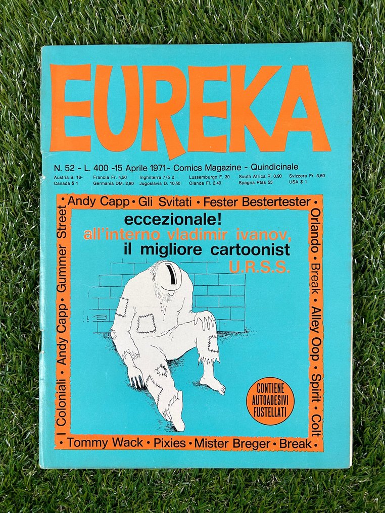 Albi blisterati, con adesivi/gadget 11x albi - Eureka, Marvel - 11 Album - Πρώτη έκδοση - 1967 #3.1