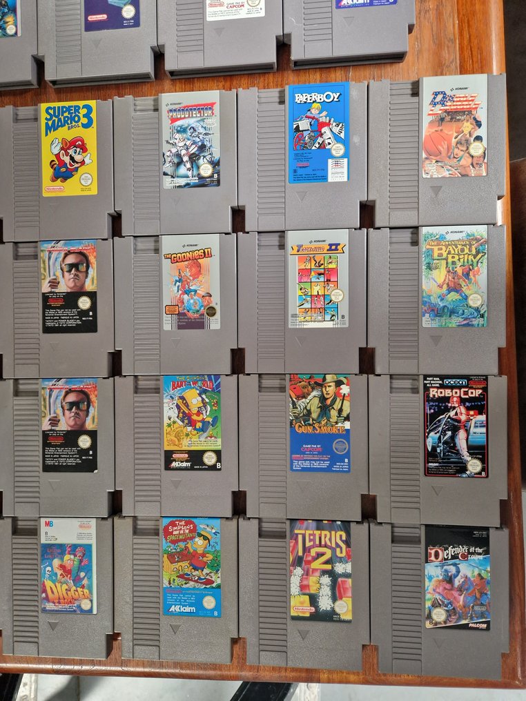 Nintendo - 50x Nintendo Nes games , loose cartridges, some with manuel - Nes - Videogame (50) #2.1