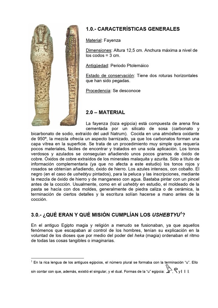 Αρχαία Αίγυπτος Σαβτί για τον Σεμπεμεσεπεννετερ μαζί με την αναφορά του - 11.5 cm #3.2