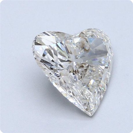 1 pcs Diamant  (Natürlich)  - 2.04 ct - Herz - J - I2 - Gemological Institute of America (GIA) #3.1
