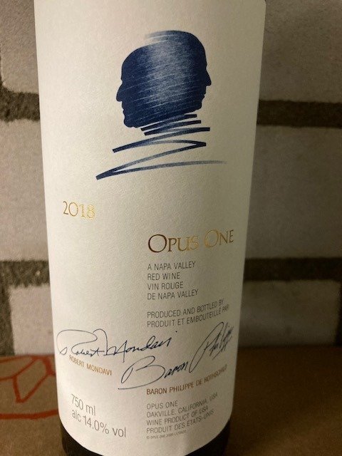 2018 Opus One - California - 6 Bottles (0.75L) #2.2