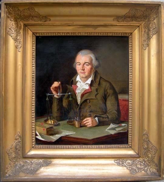 Barthelemy Vieillevoye ( Belgian, 1798 - 1855 ), attributed - Portrait of a juwelier #1.2