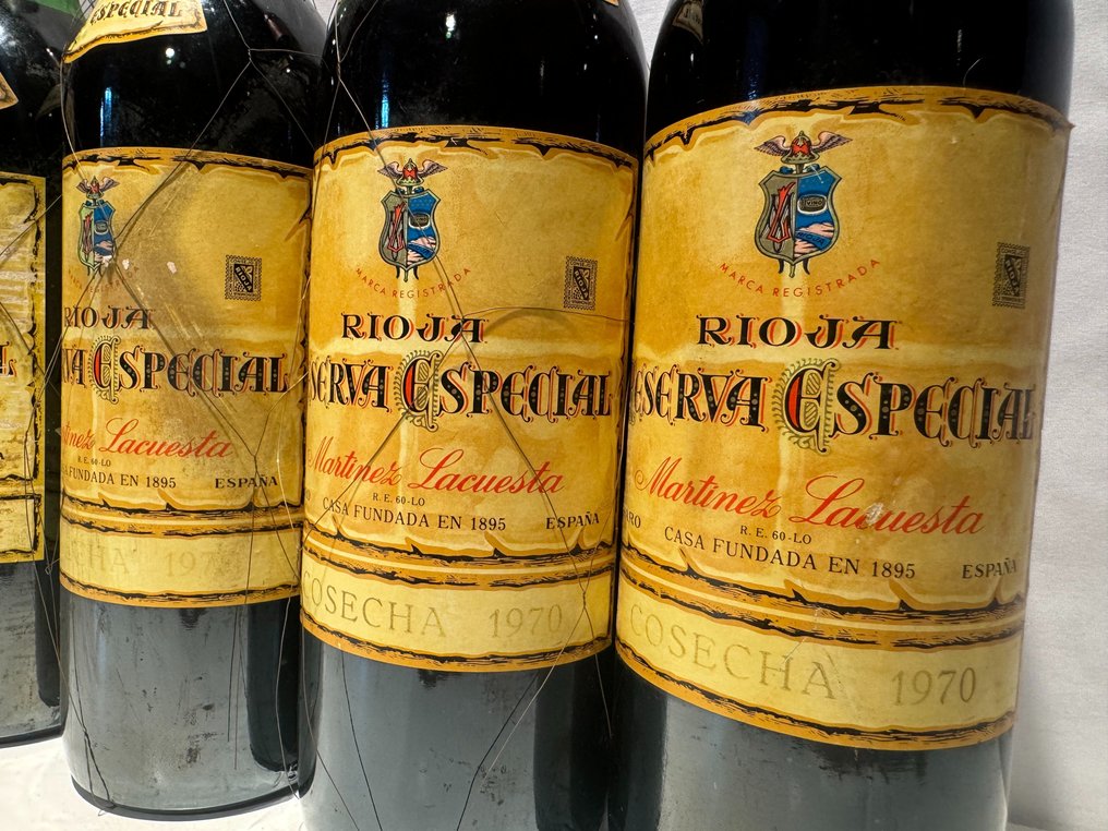 1964, 1970 x5 Martínez Lacuesta - Rioja Reserva Especial - 6 Butelki (0,75l) #2.2