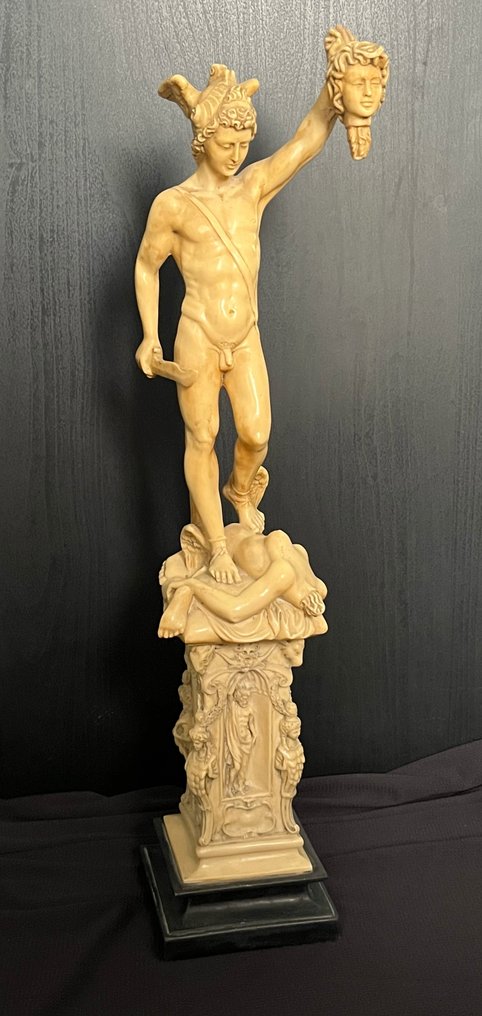 塑像, Perseo uccide Medusa - 49 cm - 树脂 #2.1