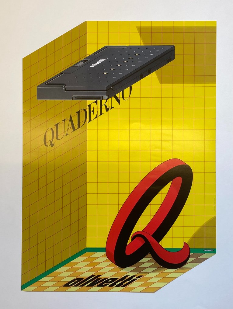 Milton Glaser - OLIVETTI QUADERNO - 1990s #2.1
