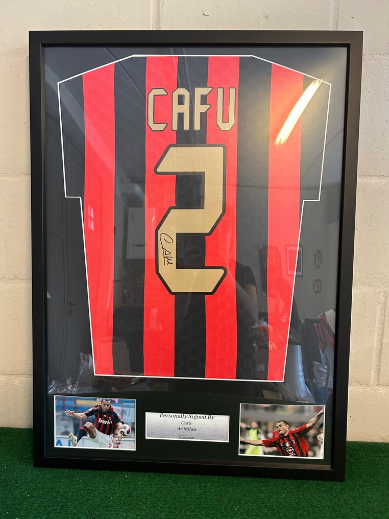 AC Milan - 欧洲足球联盟 - Cafu - 足球衫 #1.0