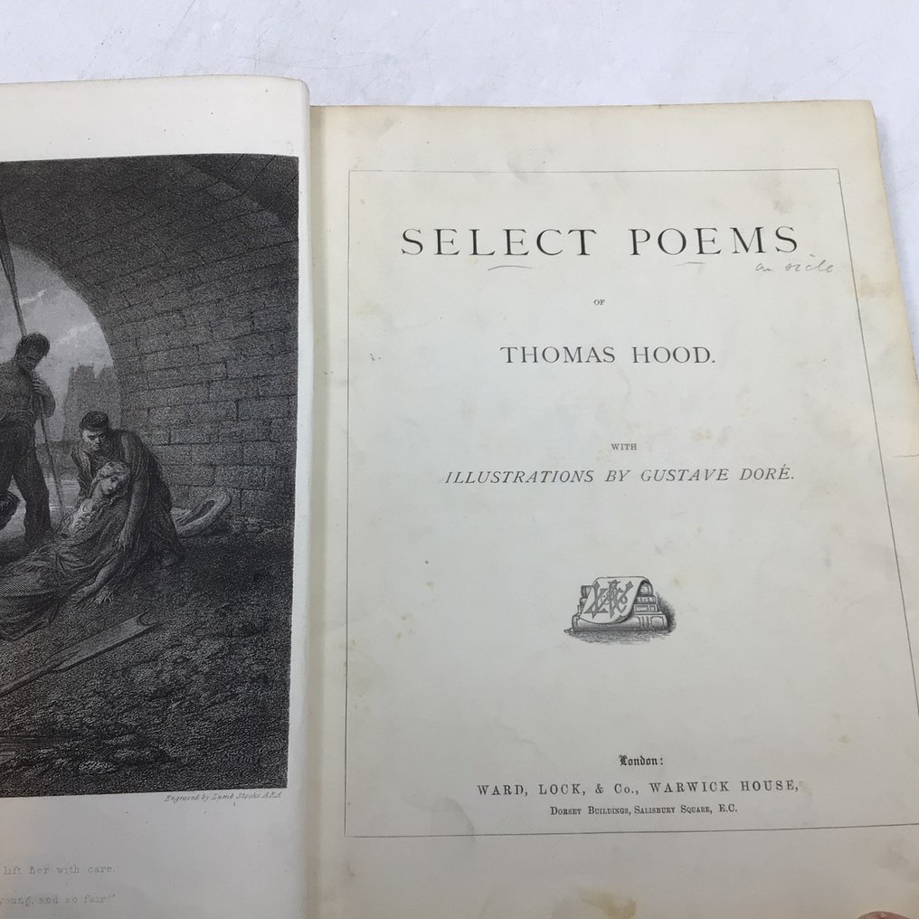Thomas Hood / Gustave Dore (ill) - Select Poems - 1880 #2.1