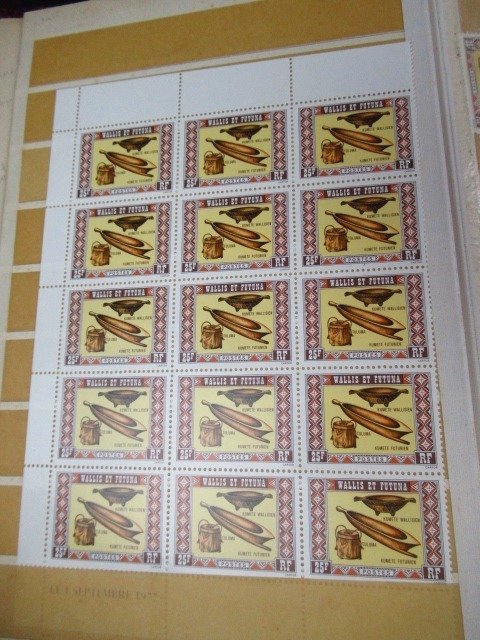 Wallis and Futuna  - stamp stock #2.1