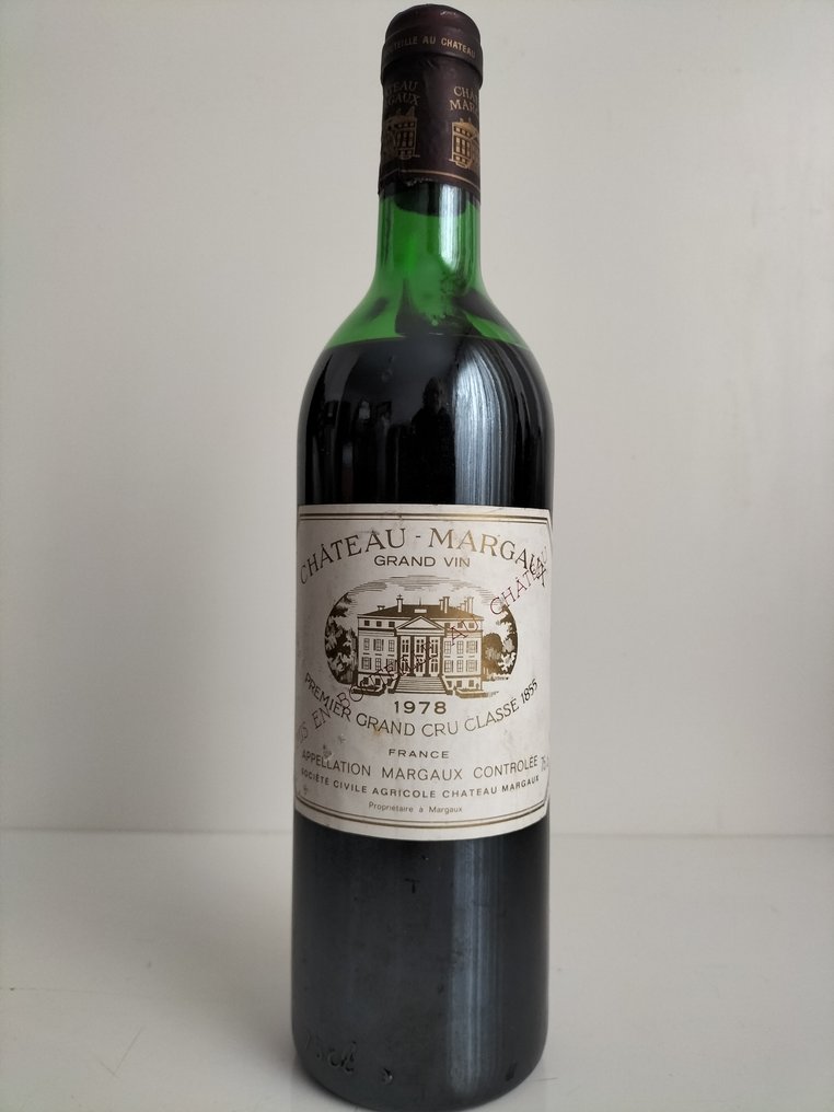 1978 Chateau Margaux - Margaux 1er Grand Cru Classé - 1 Bottiglia (0,75 litri) #1.1