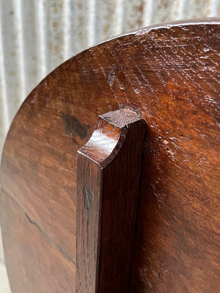 Side table - Tilt top, tripod - English oak - Tilt-top table / Tripod table #4.3